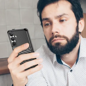 Thunder Case Samsung Galaxy S25 dėklas telefonui juodos spalvos - Image 7