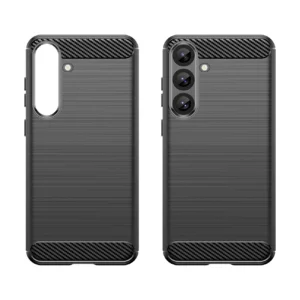 Carbon Case Samsung Galaxy S25 Plus - dėklas telefonui juodos spalvos - Image 3