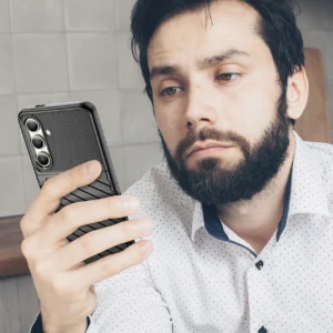 Thunder Case Samsung Galaxy S24 FE dėklas telefonui juodos spalvos - Image 7