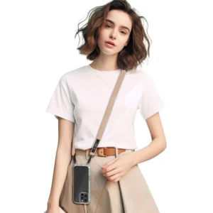 Tech-Protect C65 Rope Crossbody virvelė - Beige - Image 5