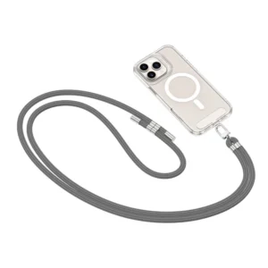 Tech-Protect C7S Rope Crossbody virvelė - pilkos spalvos - Image 2
