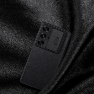 Nillkin Qin Pro Samsung Galaxy S25 Ultra - dėklas telefonui juodos spalvos - Image 6