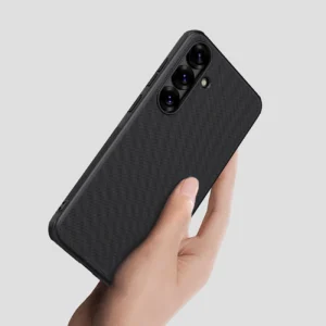 Nillkin Super Frosted Shield Pro Magnetic Case Samsung S25 MagSafe - dėklas telefonui juodos spalvos - Image 8