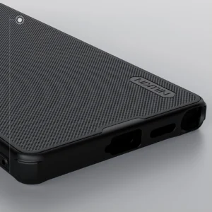 Nillkin Super Frosted Shield Pro Magnetic Case Samsung S25 Ultra z MagSafe - dėklas telefonui juodos spalvos - Image 5