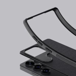 Nillkin Super Frosted Shield Pro Magnetic Case Samsung S25 Ultra z MagSafe - dėklas telefonui juodos spalvos - Image 6