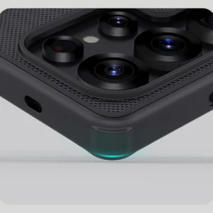 Nillkin Super Frosted Shield Pro Magnetic Case Samsung S25 Ultra z MagSafe - dėklas telefonui juodos spalvos - Image 7