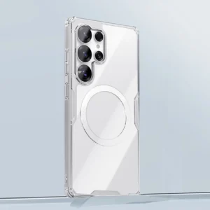 Nillkin Nature TPU Pro Magnetic Case z MagSafe Samsung Galaxy S25 Ultra - białe - Image 5