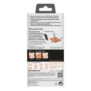 Apsauginis stiklas SBS Apsauginis stiklas D3O su rėmeliu Samsung Galaxy S25 Ultra - Image 3