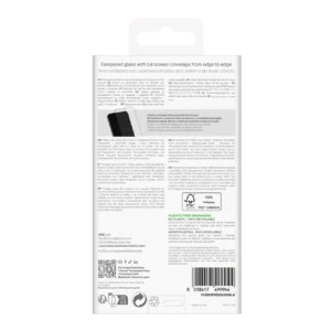 Apsauginis stiklas Puro Frame Apsauginis stiklas su juodu rėmeliu Samsung Galaxy S25 Ultra - Image 3