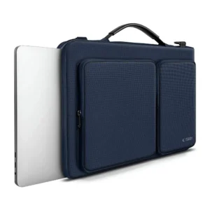 Krepšys nešiojamam kompiuteriui 13-14 Tech-Protect Defender Bag - mėlynos spalvos - Image 3