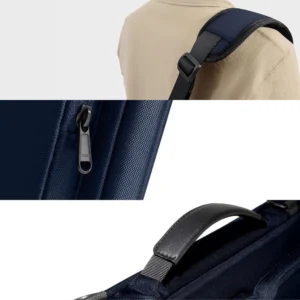 Krepšys nešiojamam kompiuteriui 13-14 Tech-Protect Defender Bag - mėlynos spalvos - Image 8