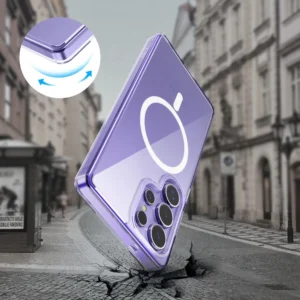 Tech-Protect FlexAir Hybrid MagSafe Samsung Galaxy S25 Ultra - dėklas telefonui skaidrus - Image 5