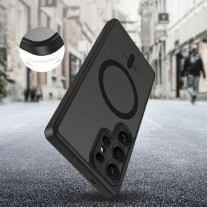 Tech-Protect MagCam MagSafe Samsung Galaxy S25 Ultra - dėklas telefonui juodos spalvos - Image 5