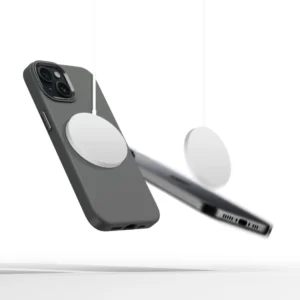 Tech-Protect Silicone PUz MagSafe Apple iPhone 15 - dėklas telefonui pilkos spalvos - Image 3