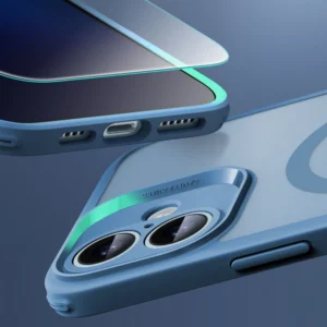 ESR Classic Pro Set Halolock MagSafe Apple iPhone 16 - dėklas telefonui mėlynos spalvose - Image 5