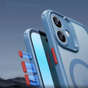 ESR Classic Pro Set Halolock MagSafe Apple iPhone 16 - dėklas telefonui mėlynos spalvose - Image 6