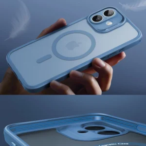 ESR Classic Pro Set Halolock MagSafe Apple iPhone 16 - dėklas telefonui mėlynos spalvose - Image 7