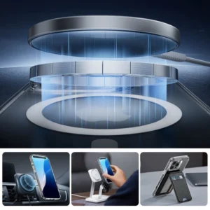 ESR Classic Pro Set Halolock MagSafe Apple iPhone 16 Pro Max - dėklas telefonui skaidrus - Image 3