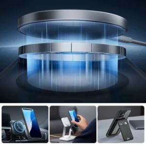 ESR Classic Pro Set Halolock MagSafe Apple iPhone 16 - dėklas telefonui juodos spalvos - Image 3