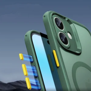 ESR Classic Pro Set Halolock MagSafe Apple iPhone 16 - dėklas telefonui žalios spalvos - Image 6