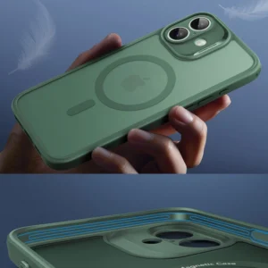 ESR Classic Pro Set Halolock MagSafe Apple iPhone 16 - dėklas telefonui žalios spalvos - Image 7