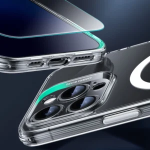 ESR Classic Pro Set Halolock MagSafe Apple iPhone 16 Pro - dėklas telefonui skaidrus - Image 5