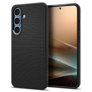 Spigen Liquid Air Samsung Galaxy S25 Plus - dėklas telefonui juodos spalvos
