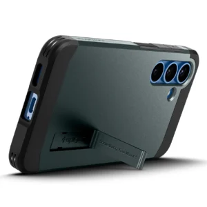 Spigen Tough Armor MagSafe Samsung Galaxy S25 Plus - dėklas telefonui žalios spalvos - Image 9