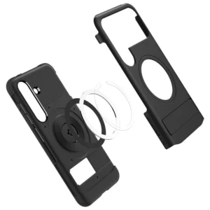 Spigen Slim Armor Mag MagSafe Samsung Galaxy S25 - dėklas telefonui juodos spalvos - Image 8