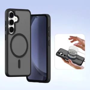 Dux Ducis Lawa Leather Samsung Galaxy S25 with Detachable Magnetic Wallet - dėklas telefonui juodos spalvos - Image 9