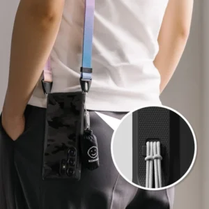 Ringke Fusion X Samsung Galaxy S25 Ultra - dėklas telefonui juodos spalvos Camo - Image 8