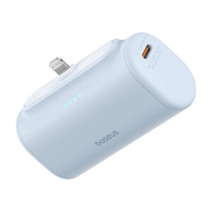 Powerbank OS-Baseus Compact IP 5000mAh 20W mėlynos spalvos