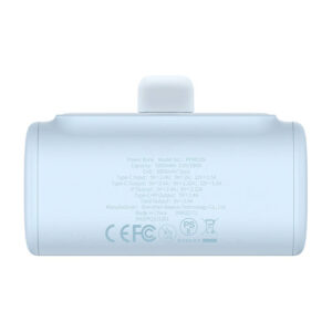 Powerbank OS-Baseus Compact IP 5000mAh 20W mėlynos spalvos - Image 4