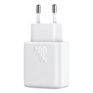 Joyroom power charger JR-TCF24 with C-C kabelis 30W 1m baltos spalvos - Image 3