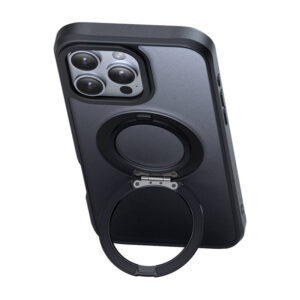 McDodo PC-4933 MagSafe Apple iPhone 16 Pro Max su stoveliu juodos spalvos - Image 4