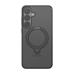 Torras Ostand Spin Series dėklas telefonui Samsung S25 Plus juodos spalvos