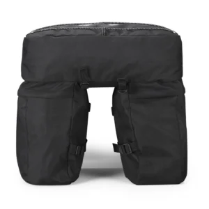 Wozinsky spacious bike bag 60 l for the trunk (rain cover included) juodos spalvos (WBB13BK) - Image 8