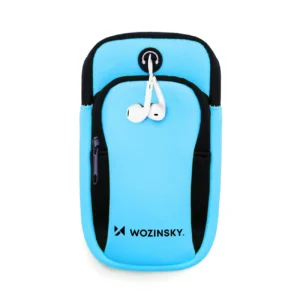 Wozinsky running phone armband mėlynos spalvos (WABBL1) - Image 2