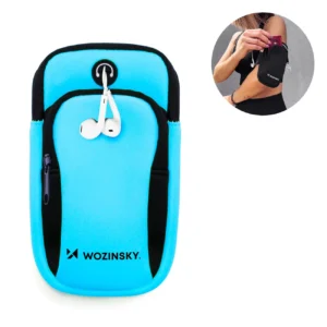 Wozinsky running phone armband mėlynos spalvos (WABBL1) - Image 1