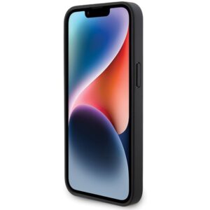 BMW BMHCP15L22RFGK Apple iPhone 15 Pro 6.1" dėklas telefonui juodos spalvos Leather Diamond Pattern - Image 5