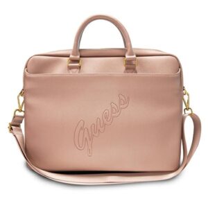 Guess krepšys GUCB15PUSASPI 16" rožinės spalvos Saffiano Script