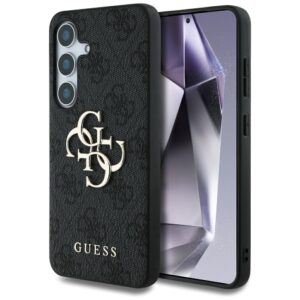Guess Big 4G Logo Classic Logo Samsung Galaxy S25 Plus dėklas telefonui juodos spalvos