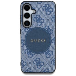 Guess 4G Round Patch Classic Logo MagSafe Samsung Galaxy S25 Plus dėklas telefonui mėlynos spalvos - Image 3