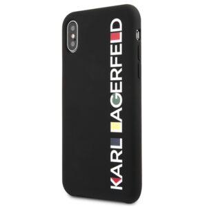 Karl Lagerfeld KLHCPXBHWHBK Apple iPhone X/XS hardcase dėklas telefonui juodos spalvos Glossy Bauhaus - Image 2