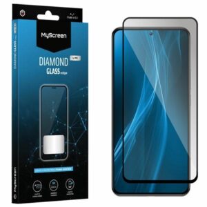 MS Diamond Glass Edge FG Xiaomi Redmi Note 12s juodos spalvos Full Glue - Image 1