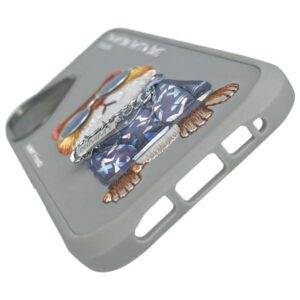 Nimmy Apple iPhone 16 6.1" dėklas telefonui pilkos spalvos Glasses Cool Cat - Image 8