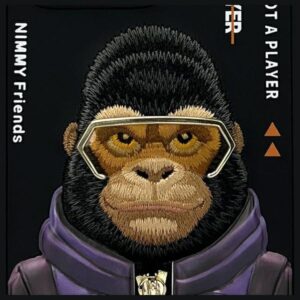 Nimmy Apple iPhone 16 Pro 6.3" dėklas telefonui juodos spalvos Cool&Cute 2.0 Monkey - Image 7