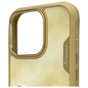 Nimmy Apple iPhone 16 Pro 6.3" dėklas telefonui haki spalvos Big Eyed Pet 2.0 Cat - Image 3