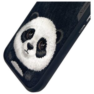 Nimmy Apple iPhone 16 6.1" dėklas telefonui juodos spalvos Big Eyed Pet 2.0 Panda - Image 7