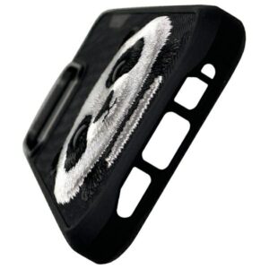 Nimmy Apple iPhone 16 Pro 6.3" dėklas telefonui juodos spalvos Big Eyed Pet 2.0 Panda - Image 6